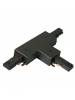 Juno Compatible T-Connector - Black Color - Juno Style Track System - Liteline J-TC6103P-BK